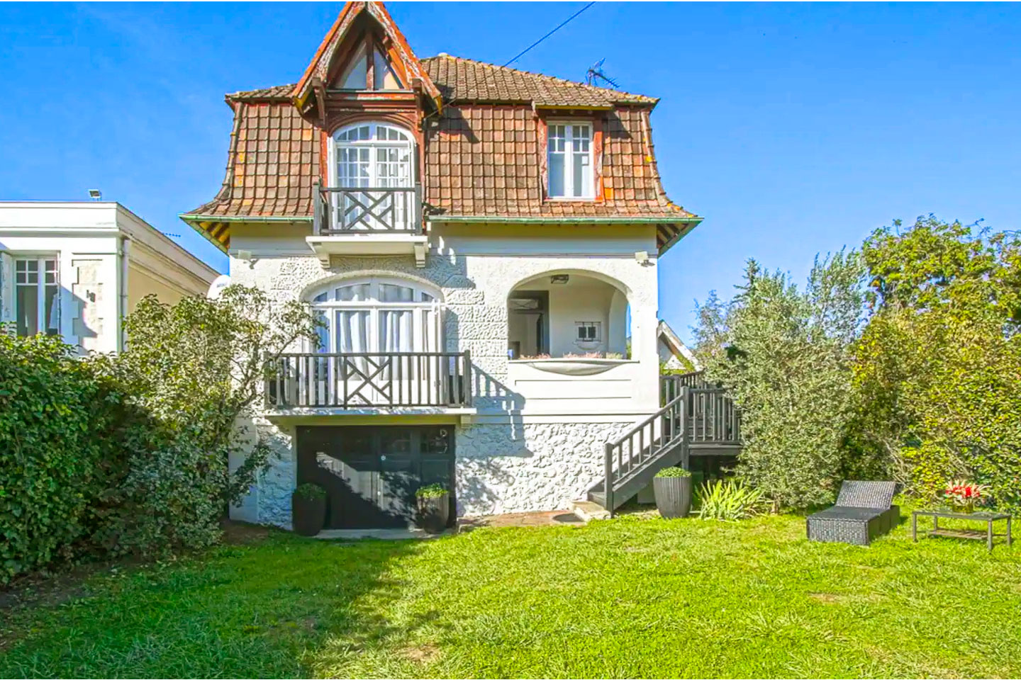 location villa avec jardin a deauville